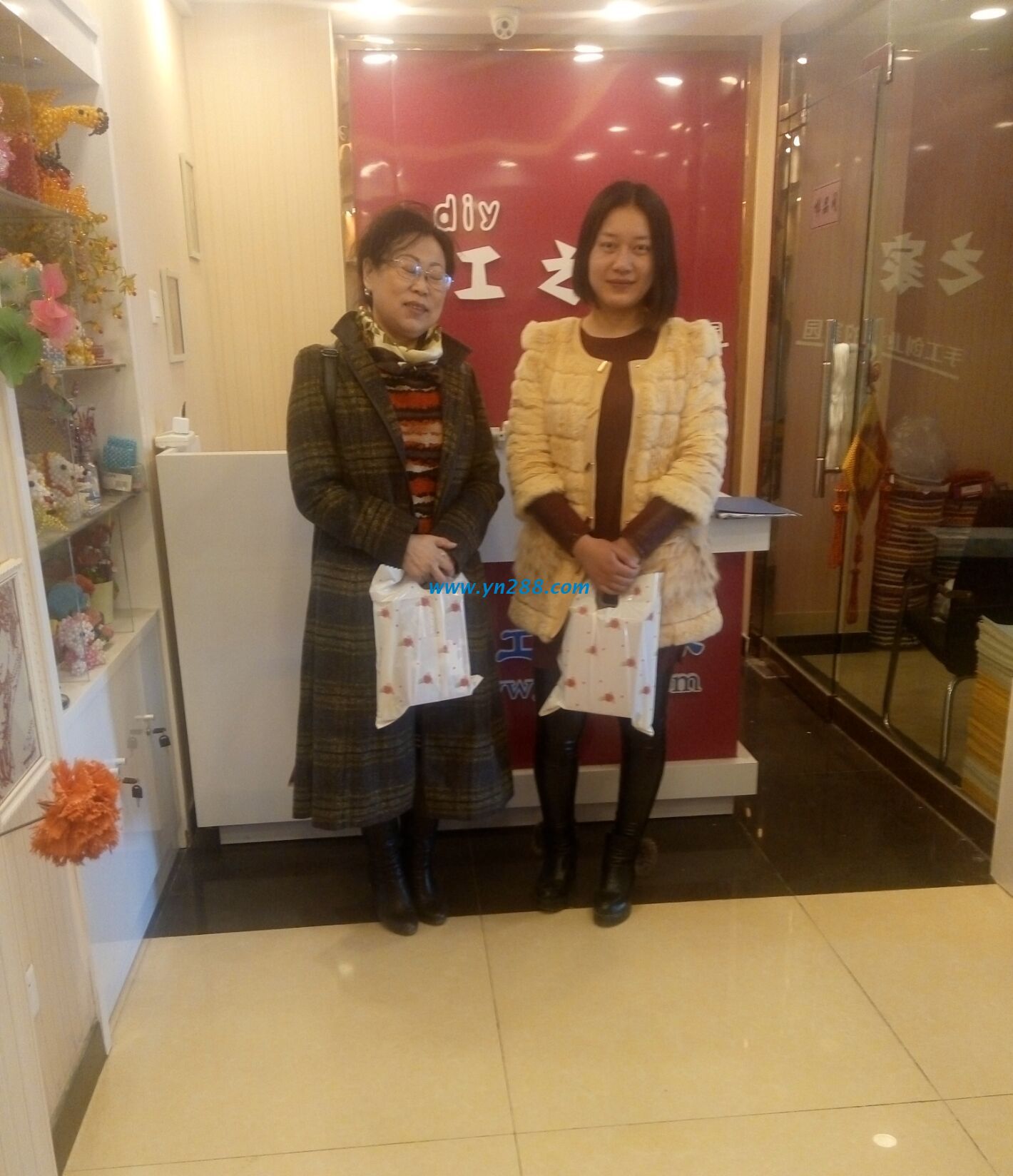 河南周口張女士與吉林松原劉女士相遇手工活之家，結下深厚友誼(圖1)