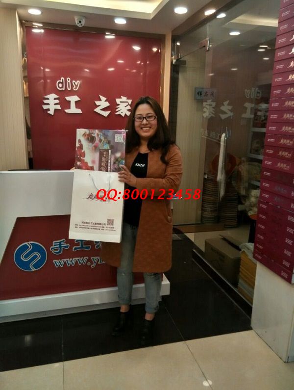 山東德州劉女士來(lái)手工活之家考察，欲自主創(chuàng)業(yè)組織人做手工活(圖1)