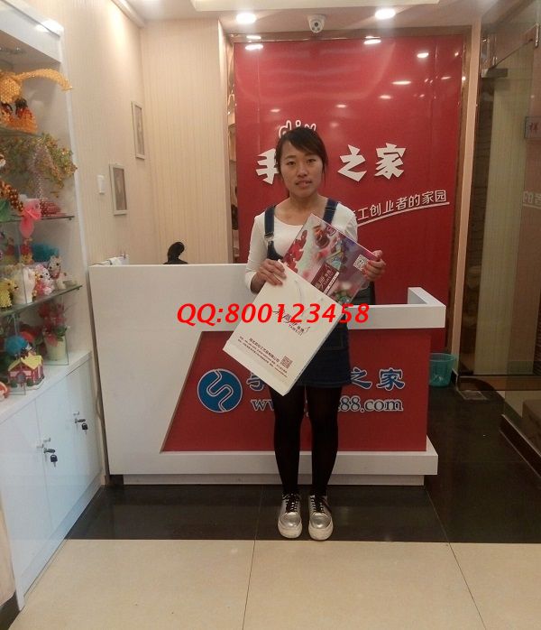 邯鄲館陶縣方先生和妻子一起來到手工活之家考察，欲組織人做手工活(圖1)