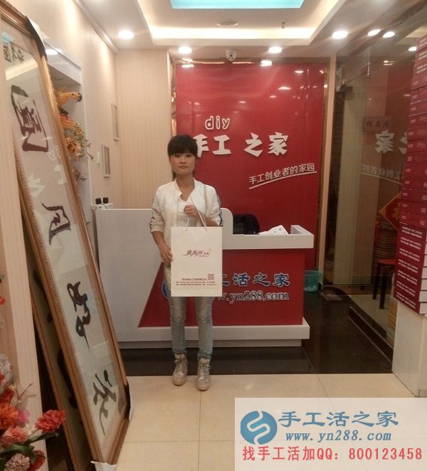 河北邯鄲大量串珠手工活外發(fā)加工，可以拿回家做的手工活(圖1)