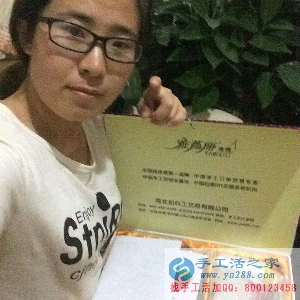 開超市又做手工活，山東威海孫女士業(yè)余時間做手工活賺錢增收入(圖1)