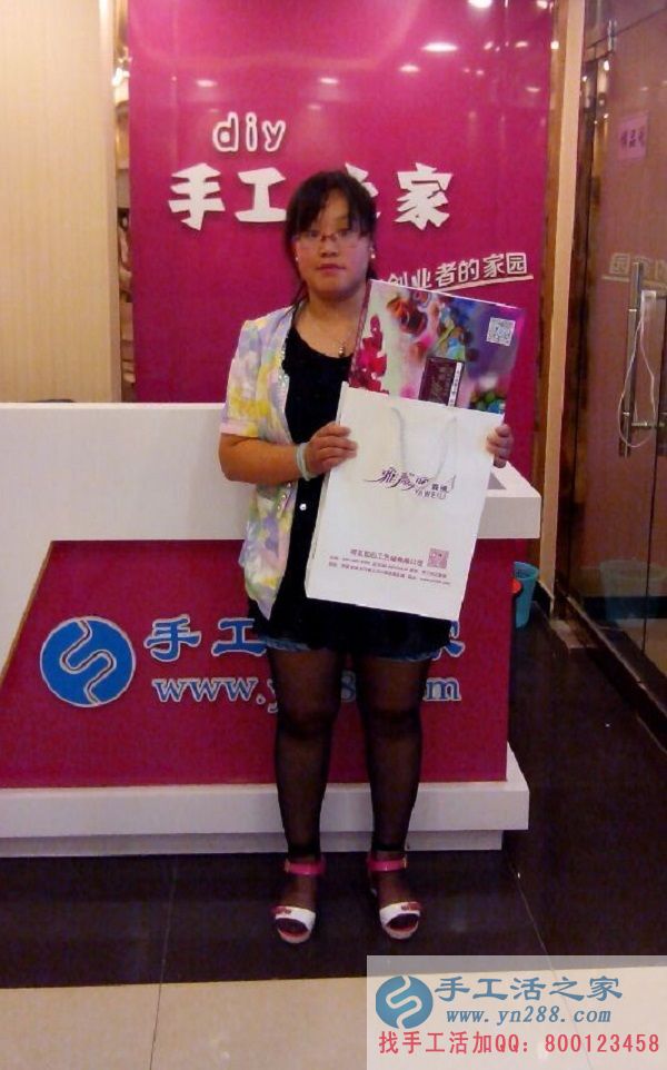 定州吳女士看中手工活之家創(chuàng)業(yè)好項目，欲組織人做手工活(圖1)