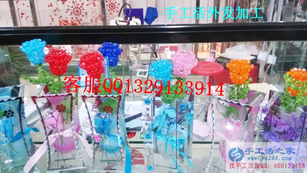 絲網(wǎng)花加工制作 領(lǐng)料廠家回收手工活 計(jì)件工資無押金手工活外放(圖3)