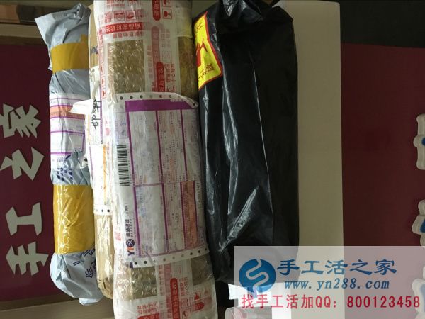 今天收到的來(lái)自各地的成品