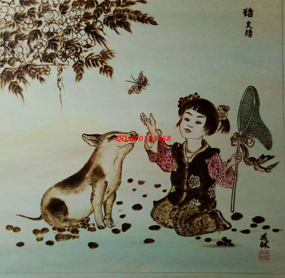 【民間手工藝品推介】邱縣傳統(tǒng)純手工烙畫，《十二生肖系列》預(yù)約定制