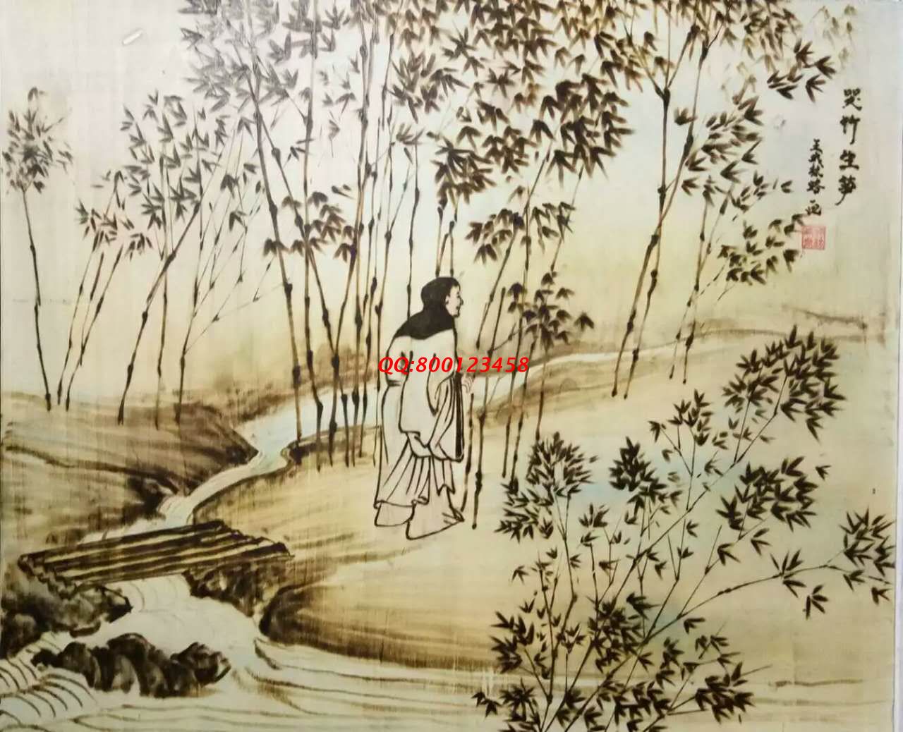 【民間手工藝品推介】邱縣傳統(tǒng)純手工烙畫，《二十四孝系列》預(yù)約定制，尺寸46*39cm