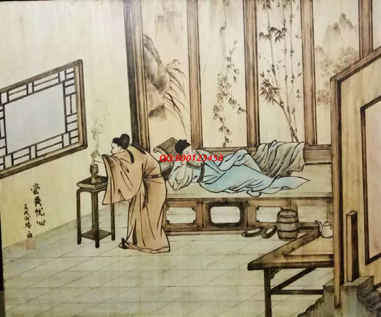 【民間手工藝品推介】邱縣傳統(tǒng)純手工烙畫，《二十四孝系列》預(yù)約定制，尺寸46*39cm