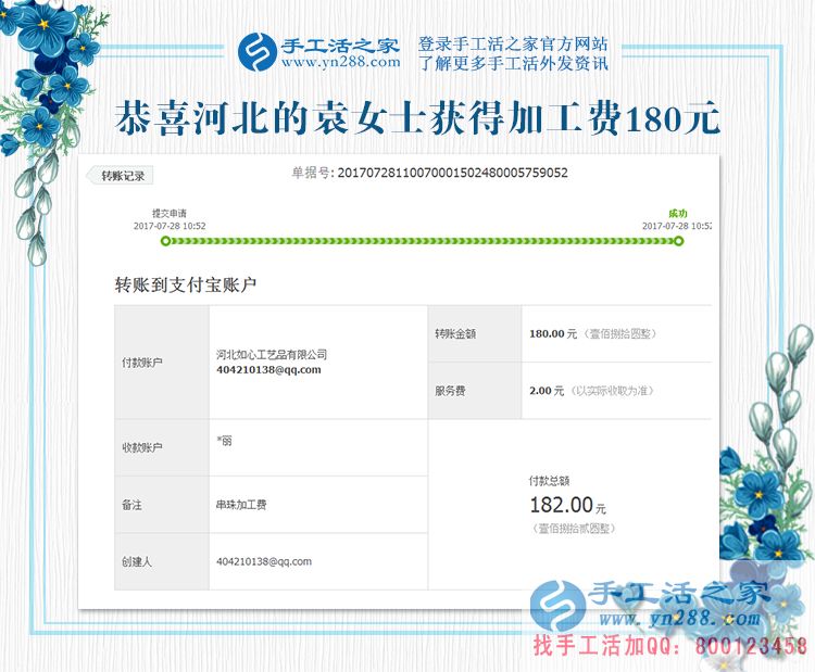 上班族也可以多掙錢,河北石家莊袁女士找到下班后做手工活賺錢的竅門(圖1)