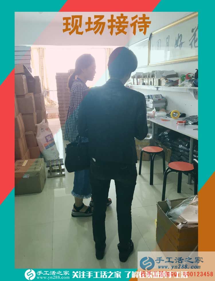 帶著孩子沒(méi)錢(qián)花，湖南雙峰朱女士在手工活之家找到適合自己的手工活賺錢(qián)好方法(圖2)