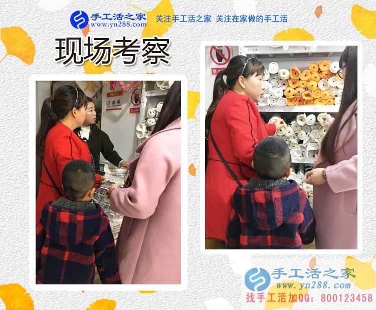 把孩子哄睡后，山東臨沂閆女士拿起串珠手工活又做了起來(圖2)