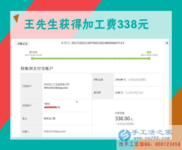 浙江快遞老板王先生，看好手工工藝品市場預(yù)約做代理(圖1)