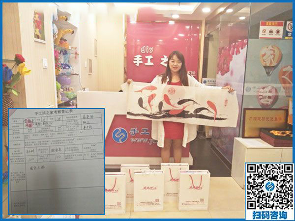 8月30日，拿回家做的手工活掙錢嗎?大家都說這個有藝術含量的手工活能掙。手工之家接待考察合作加工客戶剪影(圖4)