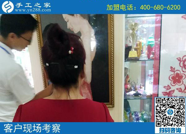 9月13日，哪些人適合做在家賺錢的手工活？手工之家接待考察加工客戶剪影