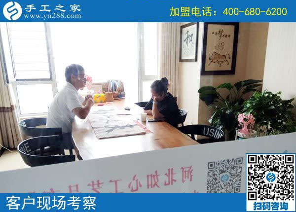 9月20日，正規(guī)手工活外發(fā)加工就是要這樣。手工之家接待考察加工客戶剪影