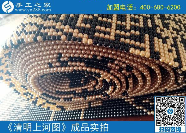做免押金手工活兼職靠譜嗎？江西九江黃女士一直在做串珠手工活掙錢