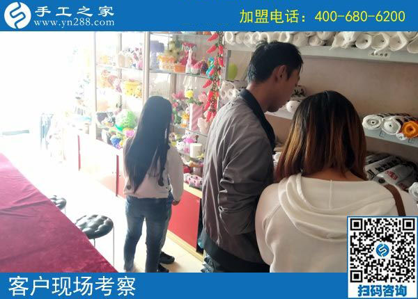 10月13日，想做珠繡串珠手工活外發(fā)加工項目掙錢，對加工人員有什么要求？手工之家接待考察加工客戶剪影