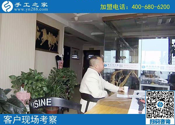 10月17日，這個(gè)正規(guī)手工活外發(fā)加工項(xiàng)目，限制到多大年齡，老人能做嗎？手工之家接待考察加工客戶剪影