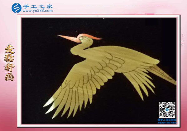 手工之家麥秸桿畫 唯美手工與高端收藏品 藝術(shù)源于生活！(圖1)