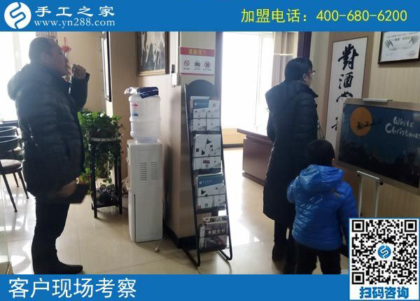 2月11日，可以在家做的手工活，在家手工加工就選珠繡手工，手工之家接待考察加工客戶剪影