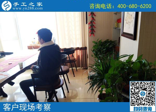 3月19日，急招在家加工手工活手工加工人員，這個免押金手工活外發(fā)加工項目很缺人！手工之家接待考察加工客戶剪影