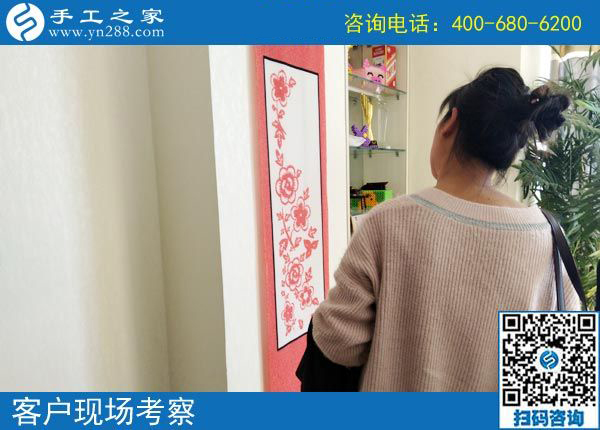 3月19日，急招在家加工手工活手工加工人員，這個免押金手工活外發(fā)加工項目很缺人！手工之家接待考察加工客戶剪影