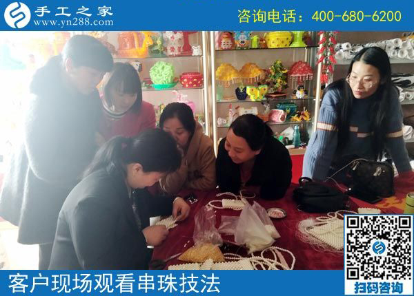 3月23日，找在家做的手工活，能賺錢的手工活，就選這里，手工之家接待考察加工客戶剪影