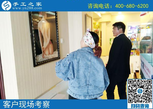 3月25日，在家做手工加工掙錢，就選這個(gè)創(chuàng)業(yè)好項(xiàng)目，手工之家接待考察加工客戶剪影
