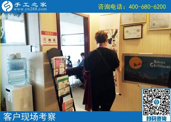 3月30日，這個可以寄到家做的手工活好不好做？手工之家接待考察加工客戶剪影