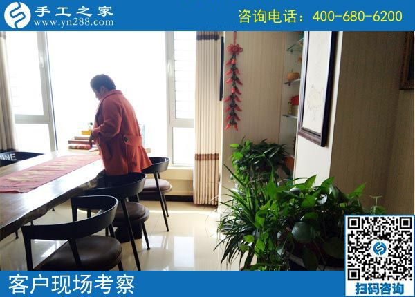 3月30日，這個可以寄到家做的手工活好不好做？手工之家接待考察加工客戶剪影