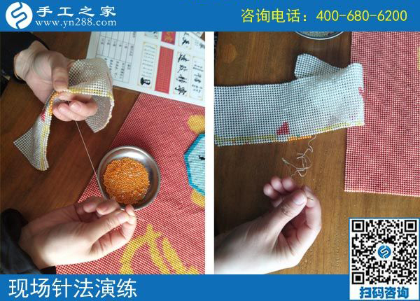3月30日，這個可以寄到家做的手工活好不好做？手工之家接待考察加工客戶剪影