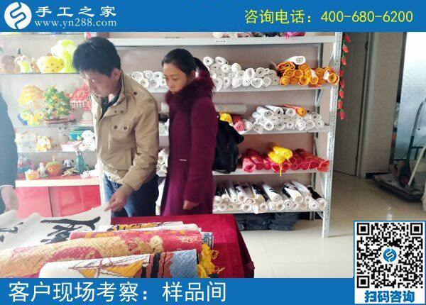 與丈夫共擔(dān)，孩子住校后江蘇鹽城萬(wàn)女士在家做正規(guī)供料的手工活掙錢