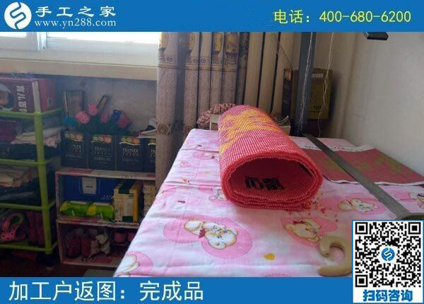曾想加工粘花手工活，今愛上串珠繡！北京呂女士的手工活小故事(圖1)