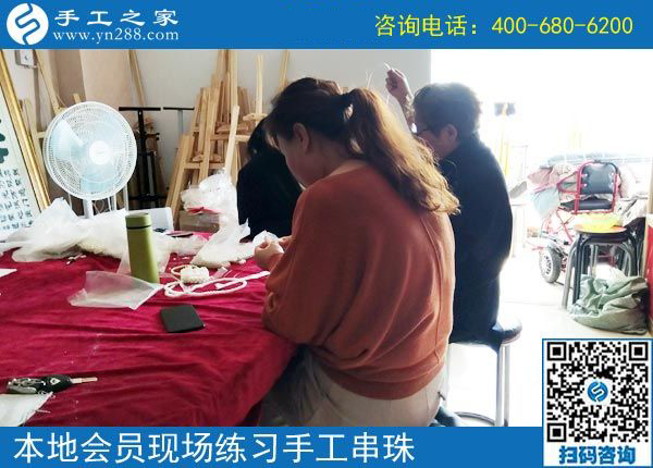 4月15日，找正規(guī)可以寄到家做的手工活，找手工加工回收項(xiàng)目，該注意些什么？手工之家接待考察加工客戶剪影