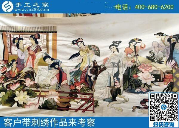 “手工活外發(fā)十字繡是愛好，做串珠繡才賺錢！”邯鄲雞澤趙女士說(圖1)