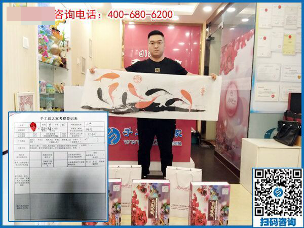 5月30日，找手工活做，這里的珠繡手工活是真正在家可以做的手工活，手工之家接待考察加工客戶剪影