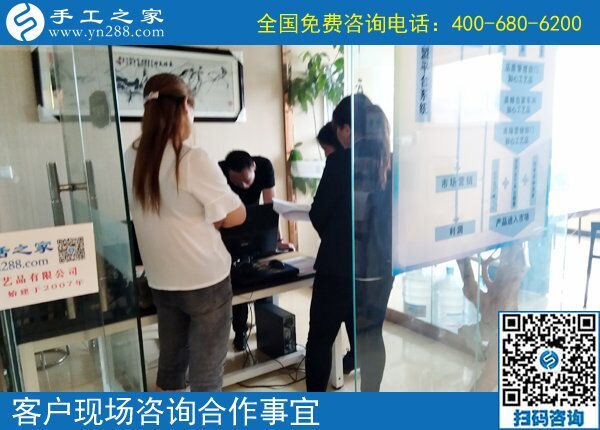更換地址接著做珠繡正規(guī)供料的手工活，河北衡水張女士對(duì)手工之家滿意極了