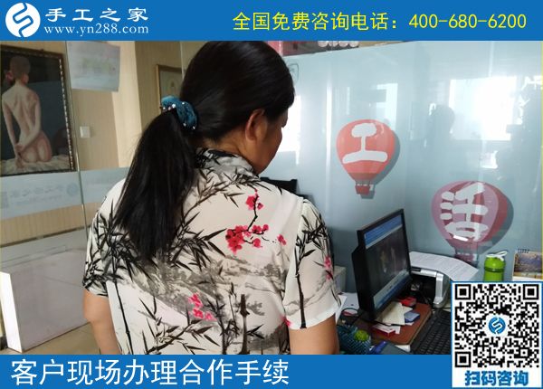 旅游淡旺季都能做的手工活加工項(xiàng)目，山東日照陳女士早就開始做了