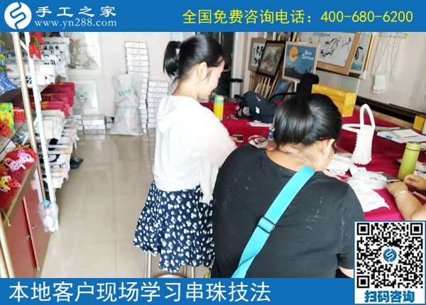 在家制作手工活，在家賺錢(qián)！山東招遠(yuǎn)李女士選擇手工之家(圖1)