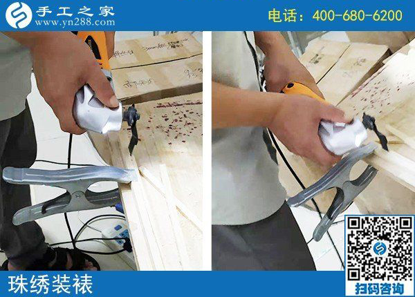 8月20日，正規(guī)手工活外發(fā)加工廠家是這樣的，手工之家接待考察加工客戶剪影