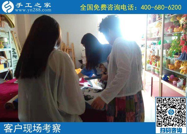 9月1日，把手工活拿回家做，新的一月從這開(kāi)始，手工之家接待考察加工客戶(hù)剪影