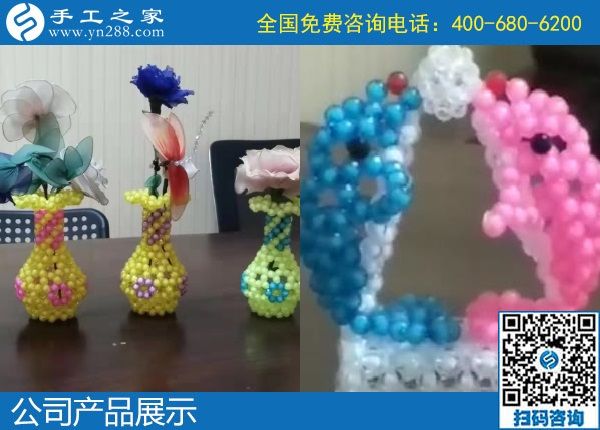 10月27日，做好手工活外發(fā)加工，更要做好珠繡成品銷售，手工之家接待考察加工客戶剪影