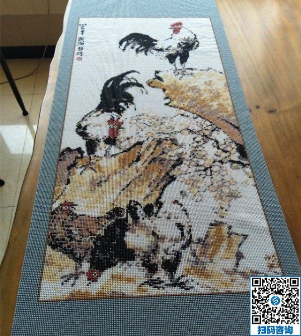 “多做串珠繡，過年吃豬肉！”邯鄲一位家庭婦女說(圖1)