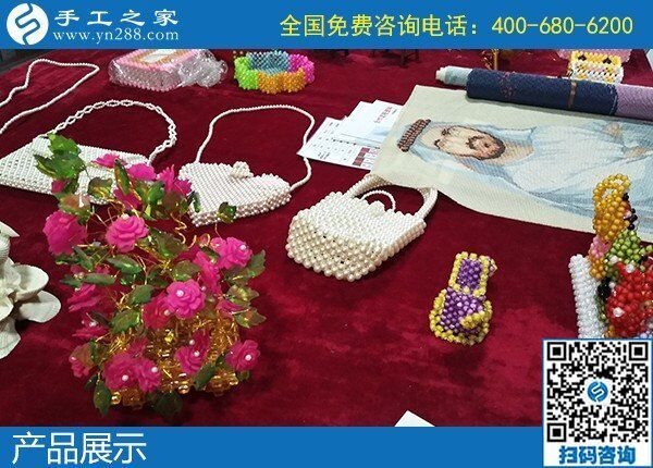 家庭手工活加工串珠子，手工之家常年外發(fā)加工(圖1)