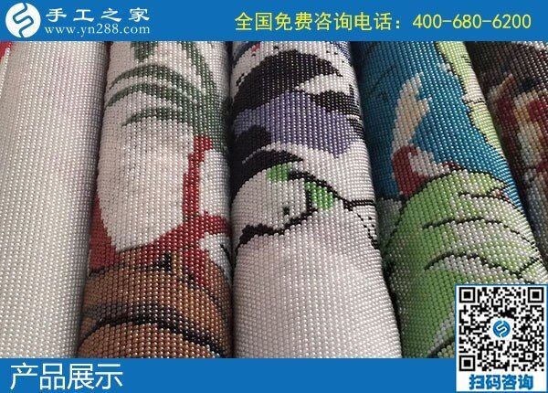 12月8日，找手工活做，手工活外發(fā)，大家都選擇珠繡加工。手工之家接待考察加工客戶剪影