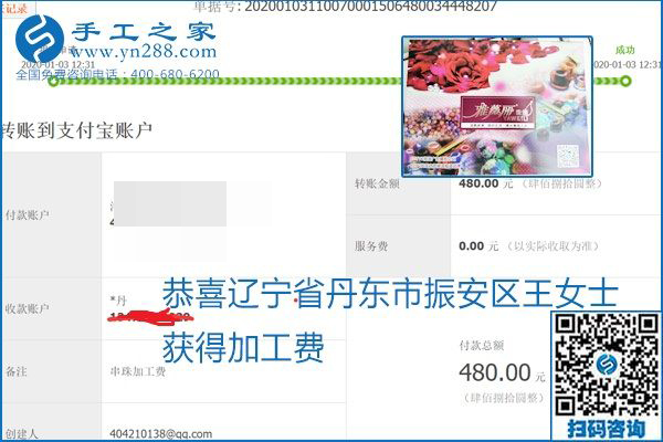 你、我、她，都能做，都能掙錢，這個(gè)手工活加盟項(xiàng)目是首選