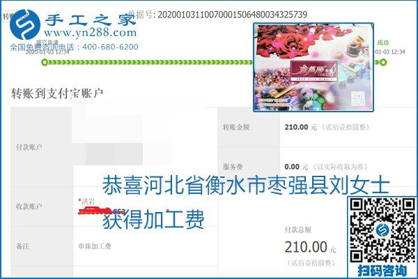 你、我、她，都能做，都能掙錢，這個(gè)手工活加盟項(xiàng)目是首選