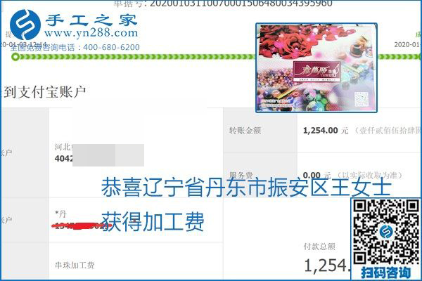 你、我、她，都能做，都能掙錢，這個(gè)手工活加盟項(xiàng)目是首選