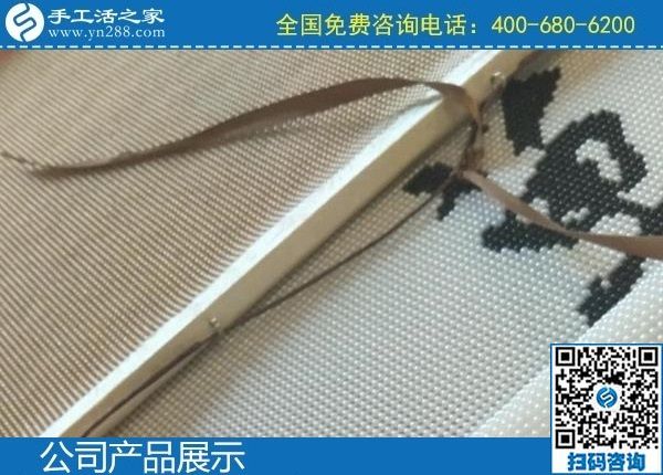 2月3日，手工活加盟項目，拿回家做的手工活，就是珠繡外發(fā)手工活，手工之家珠繡細(xì)節(jié)成品實拍