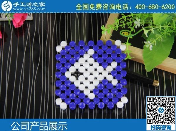 3月6日，手工活拿回家做，在家做手工活掙錢(qián)，大家為什么選這里？手工之家勵(lì)志珠珠繡成品實(shí)拍