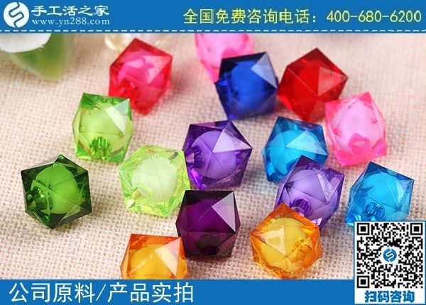 3月27日，純手工活外發(fā)加工，拿回家做的手工活，就選男女都能做的珠繡，手工之家立體串珠繡珠實拍
